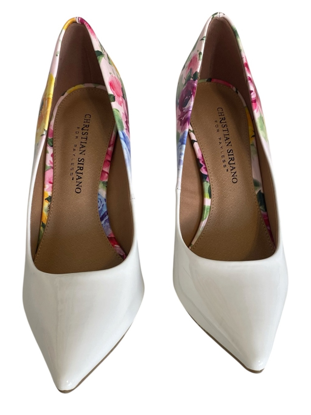 Christian Siriano Habit Floral Pointed Toe Stiletto Heels Women’s 7.5 - Picture 2 of 14